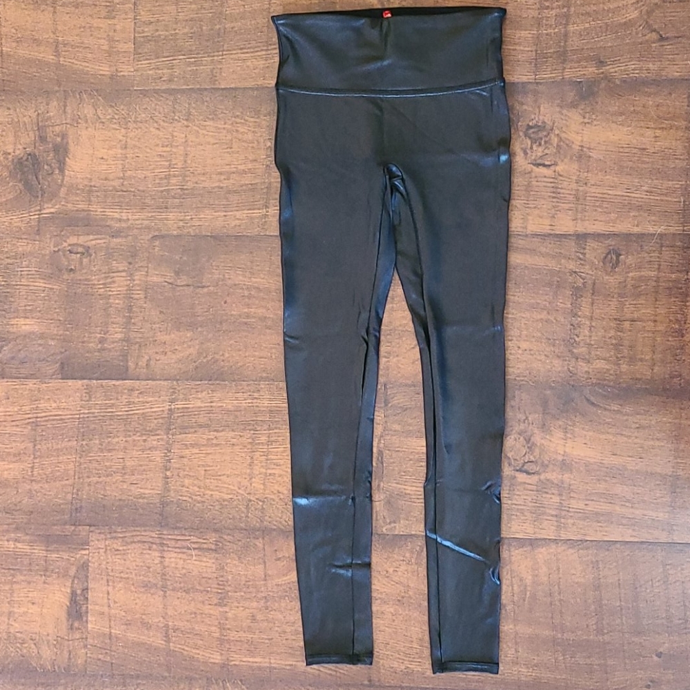 Spanx Faux Leather Leggings